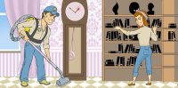 иллюстрация для клининг компании