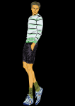 Fashion Vector Portrait в полный рост