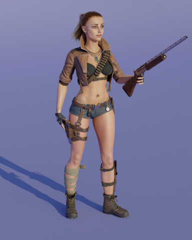 Woman hunter