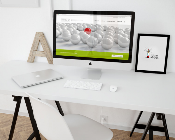 Сайт компании сделанный на шаблоне от наших друзей ww.temdo.ru