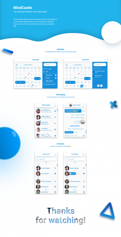 MindCastle UI Preview