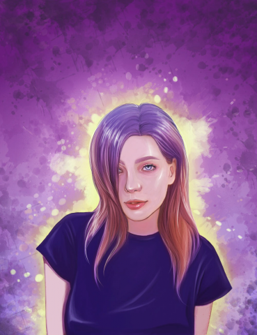 могу рисовать портреты в стиле dream-art