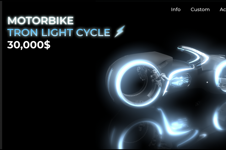 TRON LIGHT CYCLE