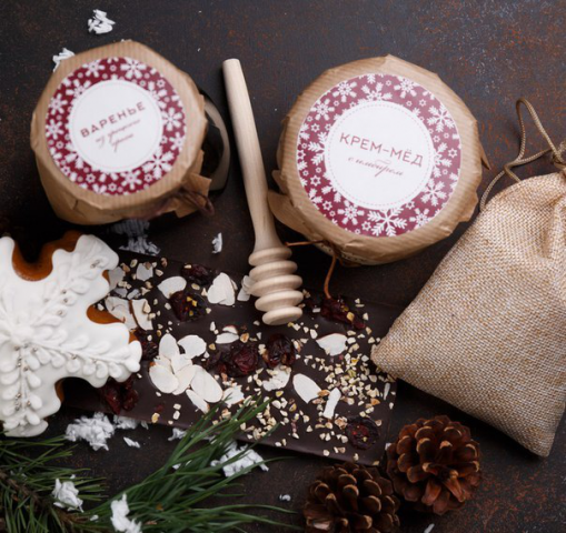 Этикетки для подарочного набора