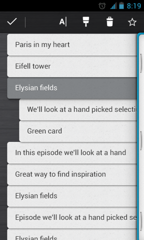 Outline for Android