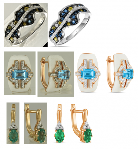 Hi-end Ретушь ювелирных изделий