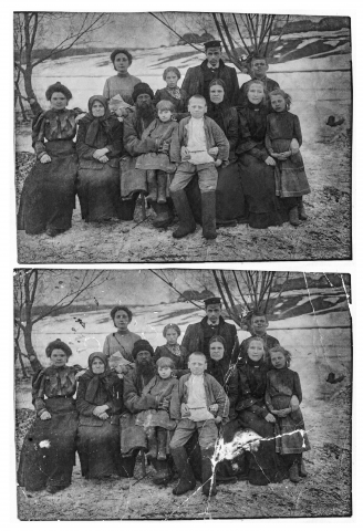 Ретушь старого фото
