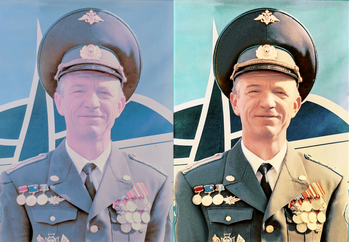 Ретушь старого фото