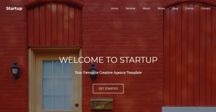 Startup Landing Desing