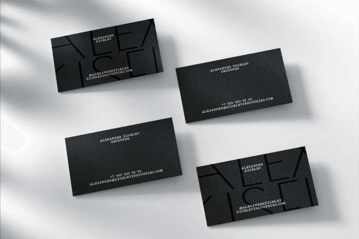 Дизайн визитки