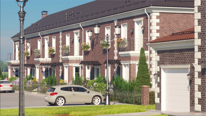 Таунхаусы в английском стиле