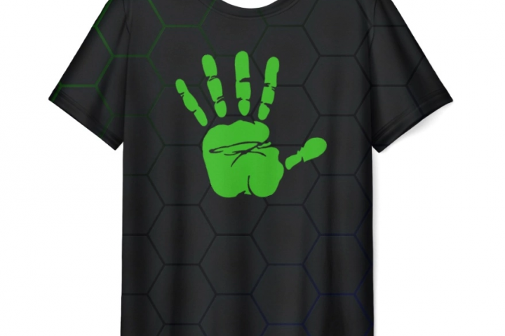 Фирменный стиль футболки для бегового круга