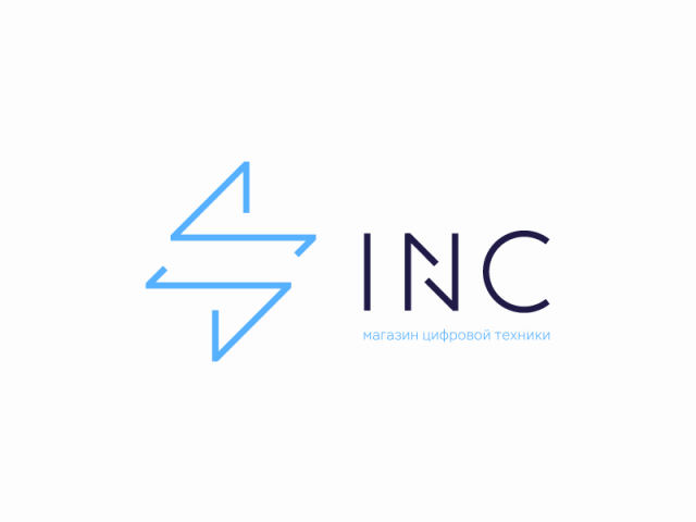 Логотип для магазина цифровой техники Inc