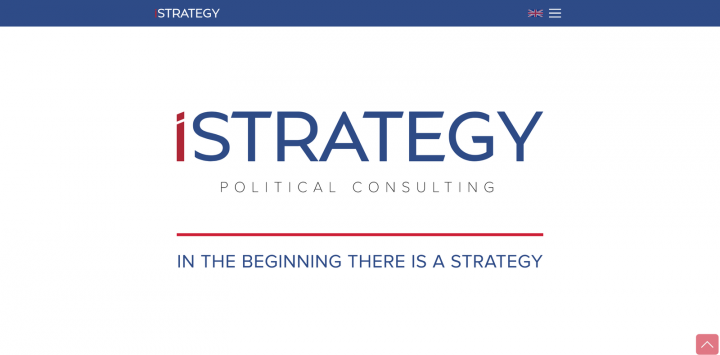 Мультиязычный сайт компании. Политический консалтинг.