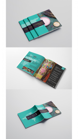 Дизайн бьюти-меню для VIP-кабинета косметологии и SPA