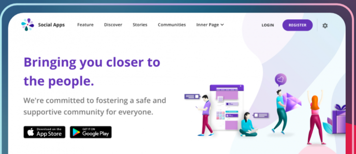 Social landing