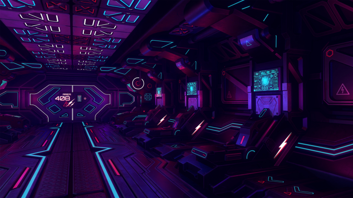 Sci-Fi Spaceship Corridor