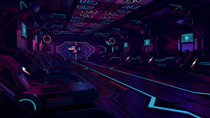 Sci-Fi Spaceship Corridor