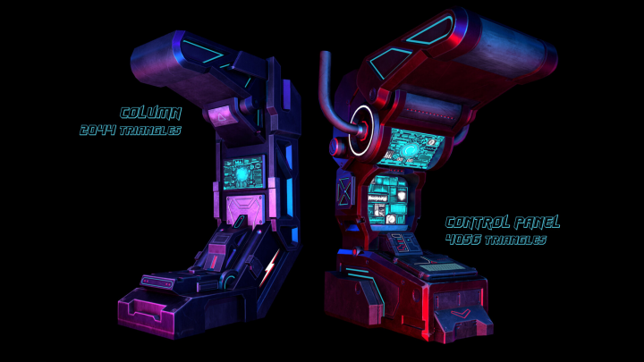 Sci-Fi Spaceship Corridor