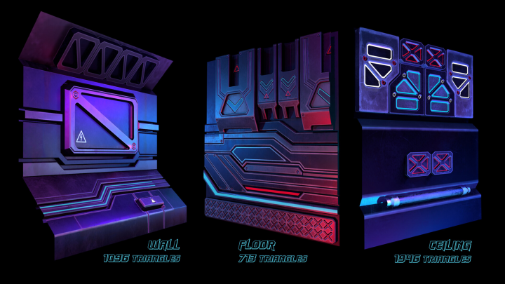 Sci-Fi Spaceship Corridor