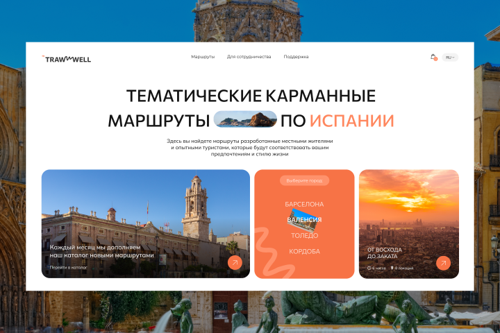 Один из концептов для заказчика