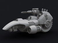 High-poly monocycle
