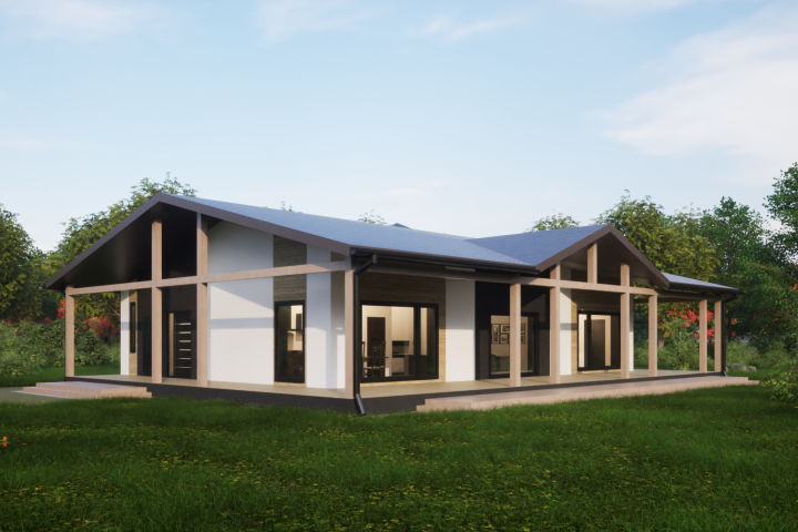 Дом в скандинавском стиле