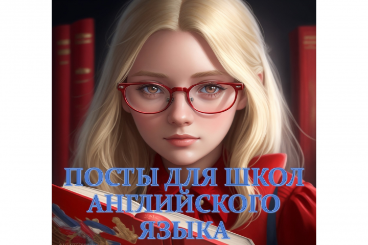 Посты в социальных сетях для школ английского языка