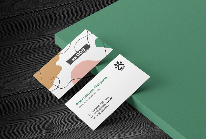Визитки «mr.DOG»