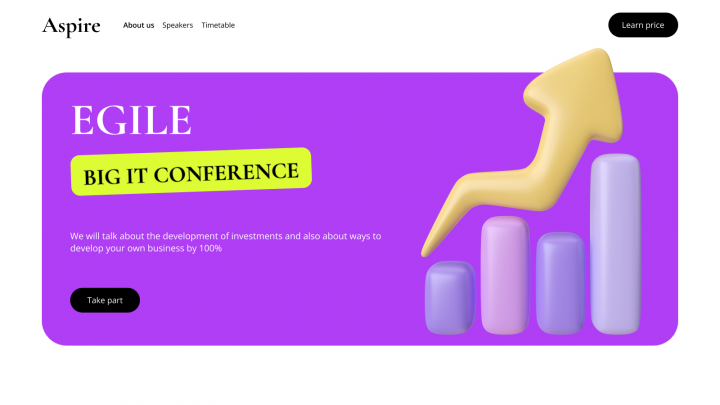 Digital page - confirence