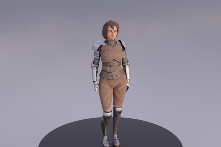 Персонаж-солдат