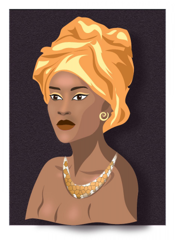 Векторный портрет