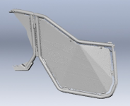 Дверь от квадроцикла BRP Maverick