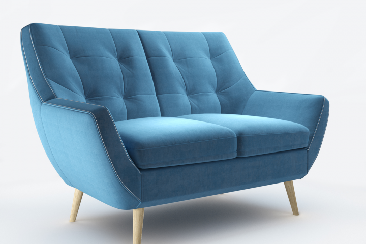 Диван бирюзовый
