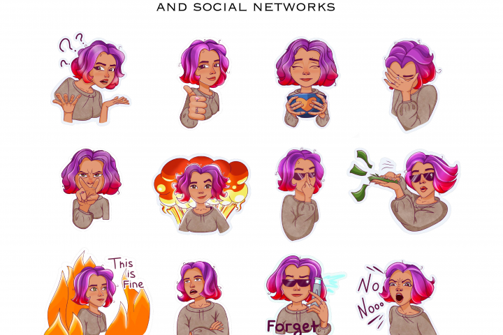 Персональные стикеры для телеграм