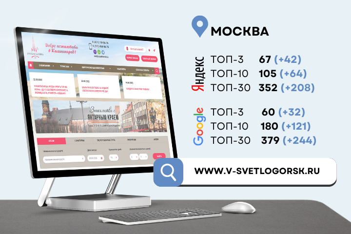 SEO-продвижение тур агенства