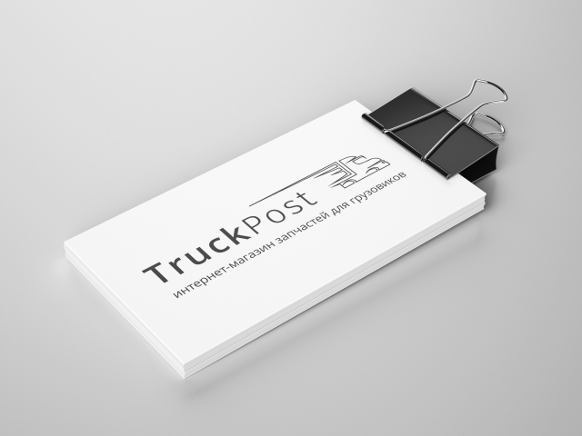 Логотип интернет-магазина запчастей для грузовиков