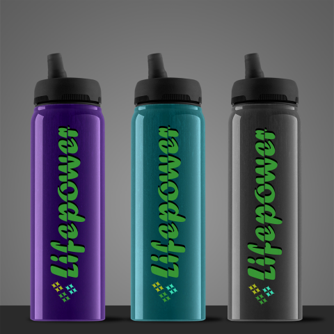 Sports plastic bottle / Спортивная пластиковая бутылка