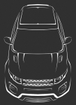 Отрисовка Range Rover Evoque