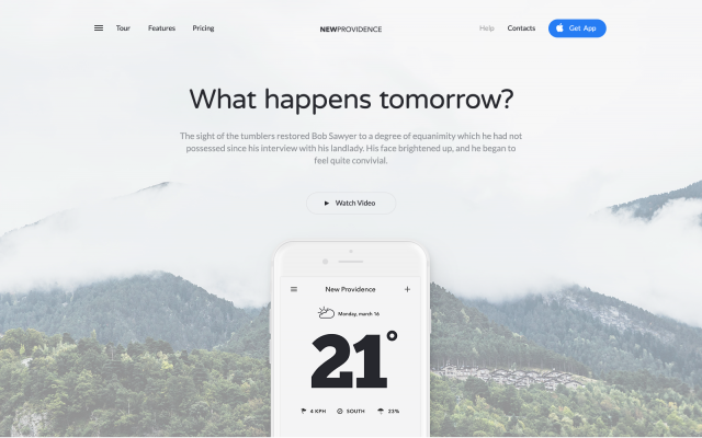 Сайт Newprovidence