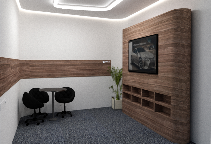 Интерьер автосалона