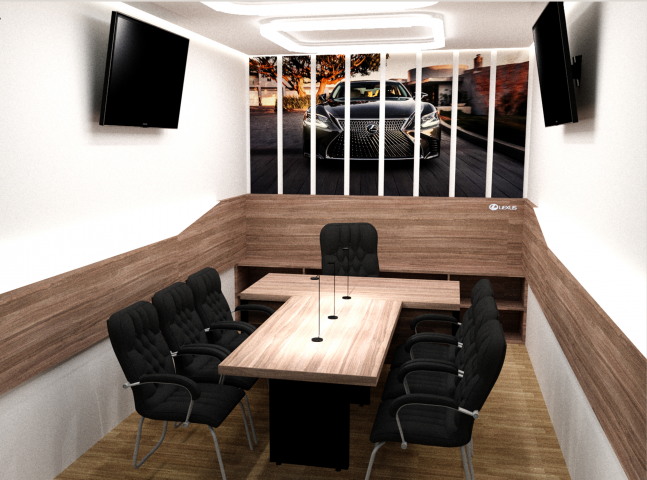 Интерьер автосалона