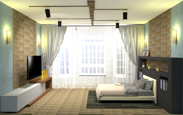 Интерьер спальни