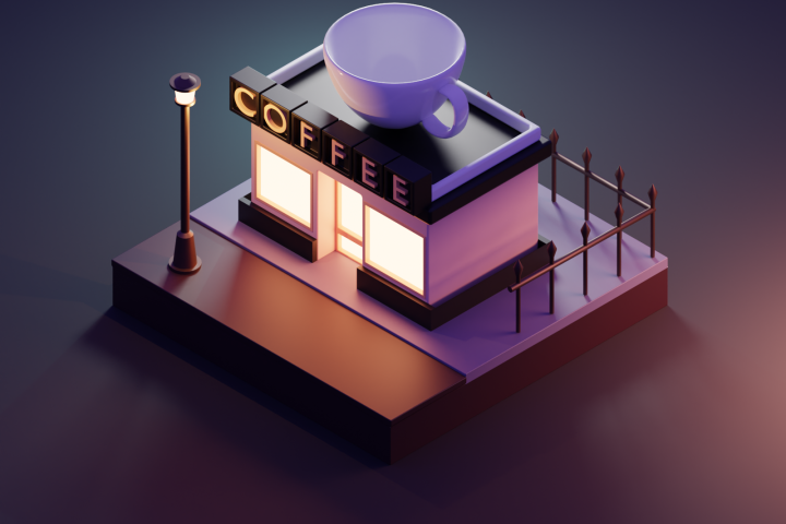 Модель кафе.