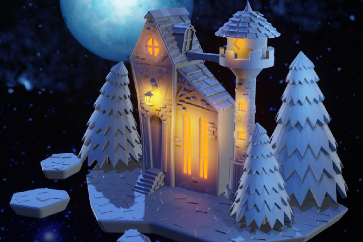 Игровая модель "Замок колдуна".