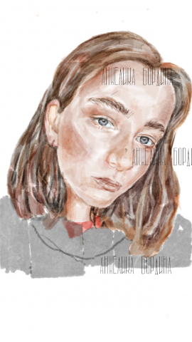 Рисунок с помощью Iphone 5s