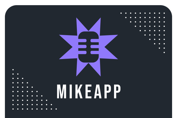 MikeApp – логотип для приложения