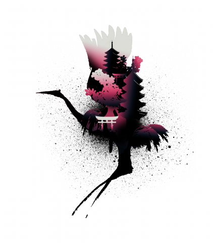 Коллаж на тему "Япония и синтоизм"