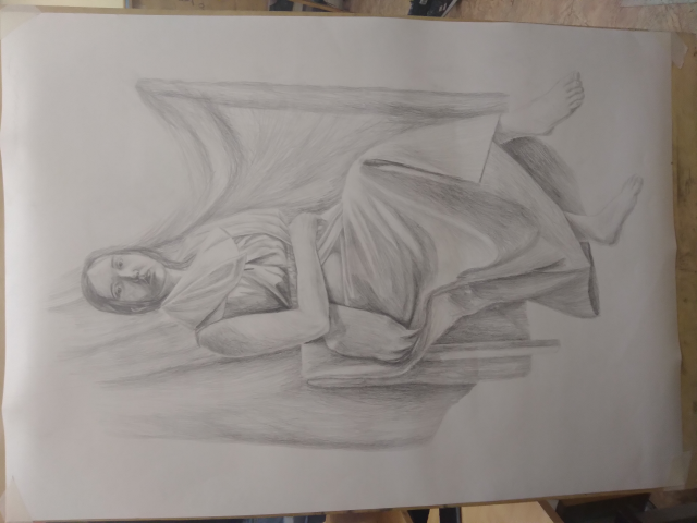 Портрет, рисунок, карандаш