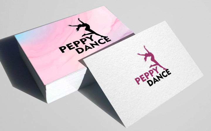 Логотип для танцевальной студии Peppy Dance